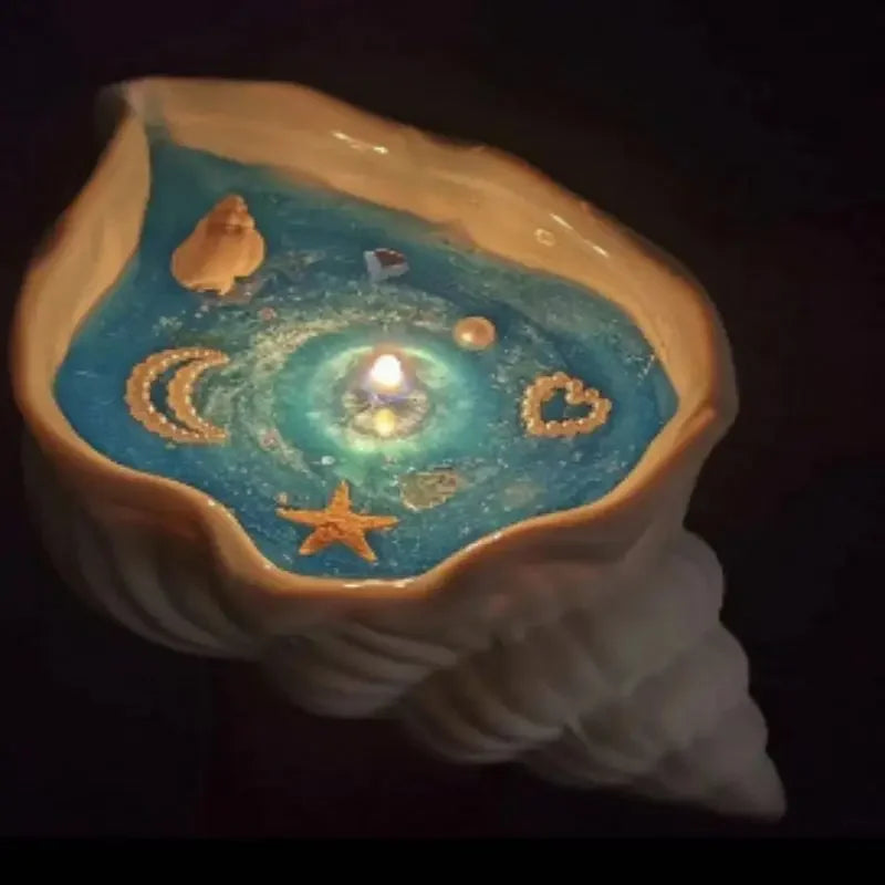 Maliben | Handmade Sea Shell Starfish Aromatherapy Candle
