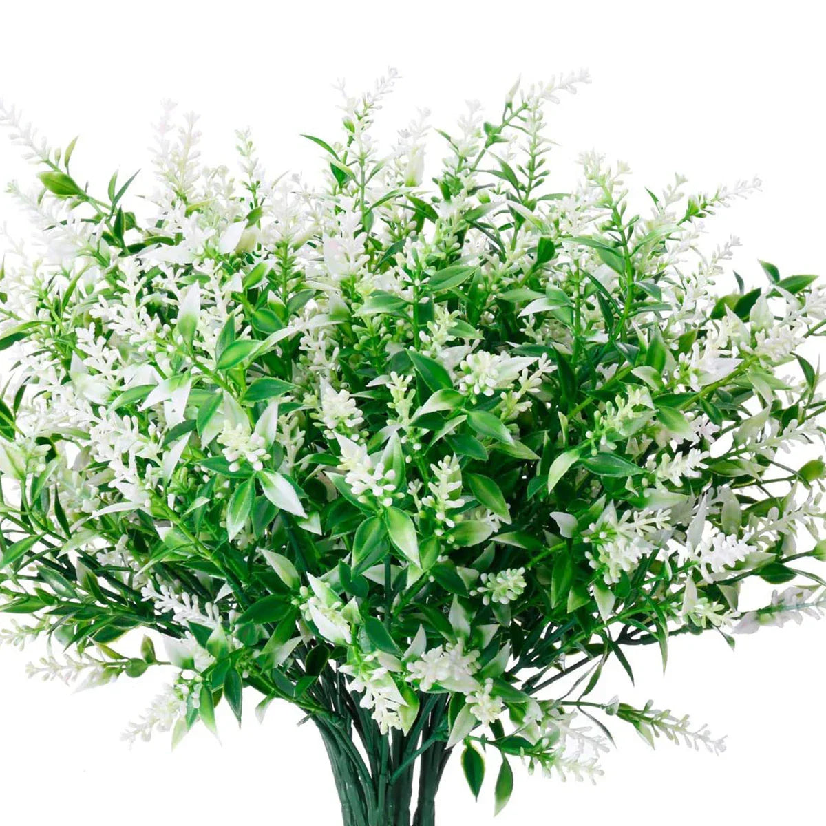 Maliben | Florabell 12 Piece Set Artificial Lavender | Artificial Plants For Weddings, Vases, Garlands & Decoration | For Indoor & Outdoor