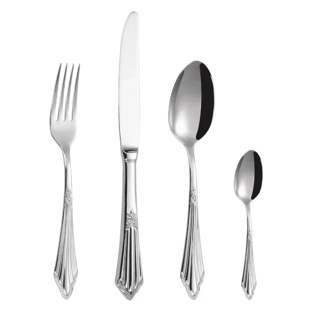 Maliben LuxSpoon — Elegant cutlery set in golden design
