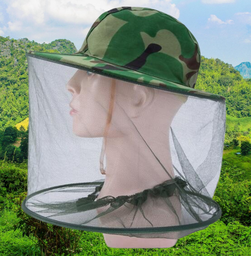 Maliben Bug Shield Sun Cover Camping Hat