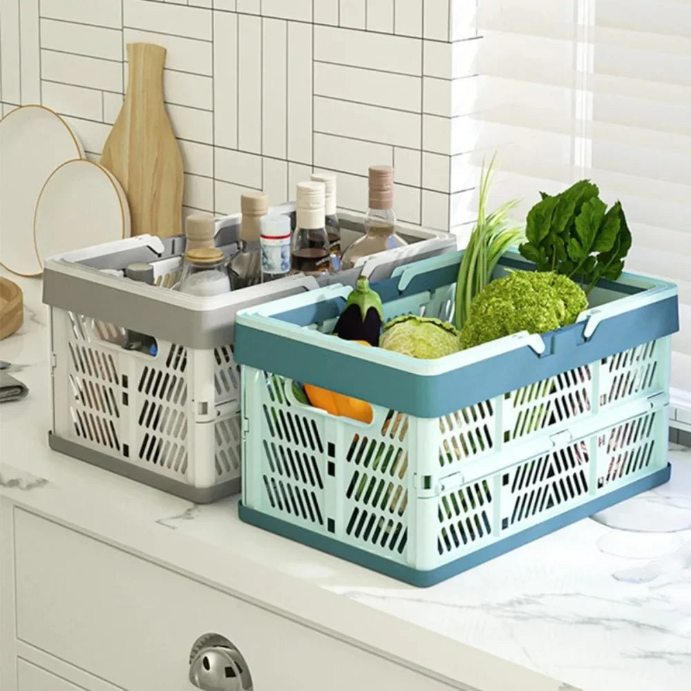 Maliben | Foldex STorage Basket | Foldable & Loadable | Up to 7 Kg Load Capacity | Space-Saving Design