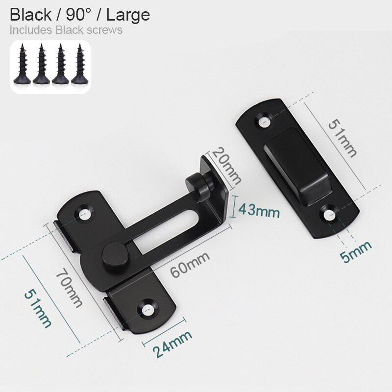 Maliben | Sliding Simple Cabinet Closet Lock