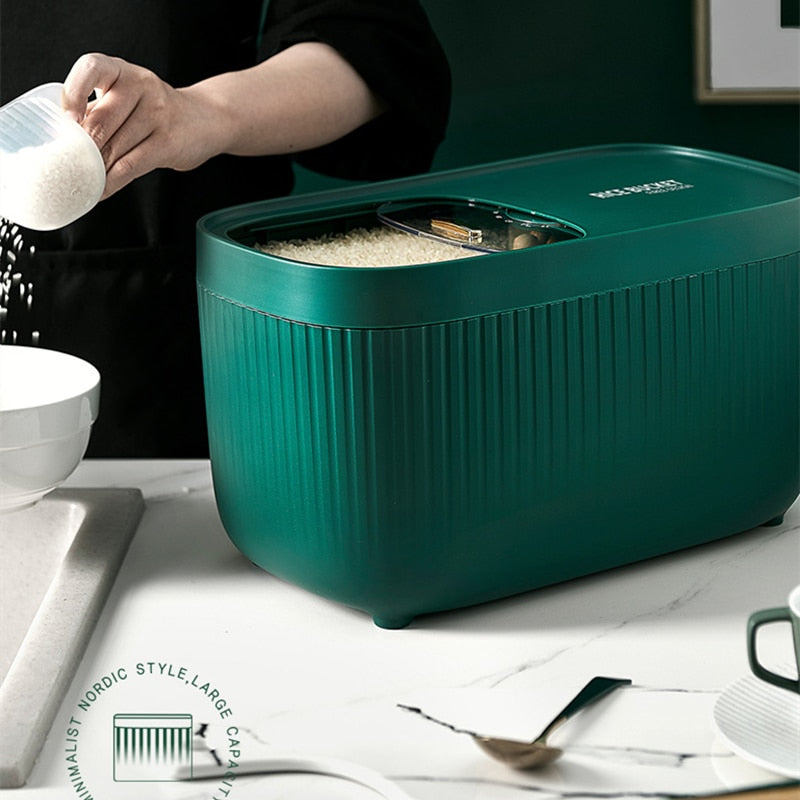 Maliben | Large Capacity Grain Container Organizer Box