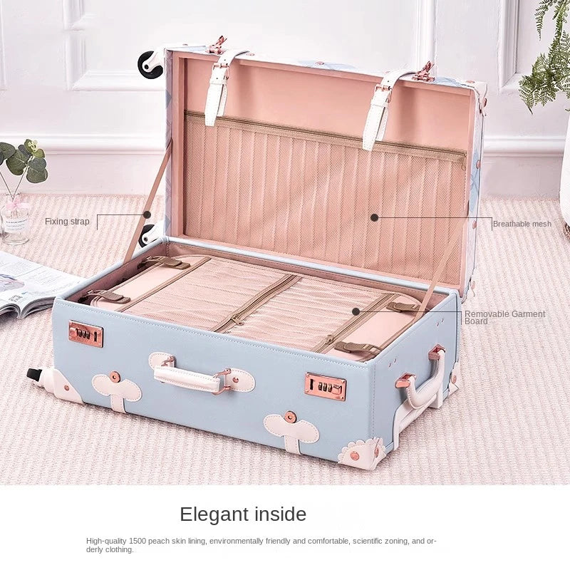 Maliben | Retro Hardcase Luggage Set - Valencia