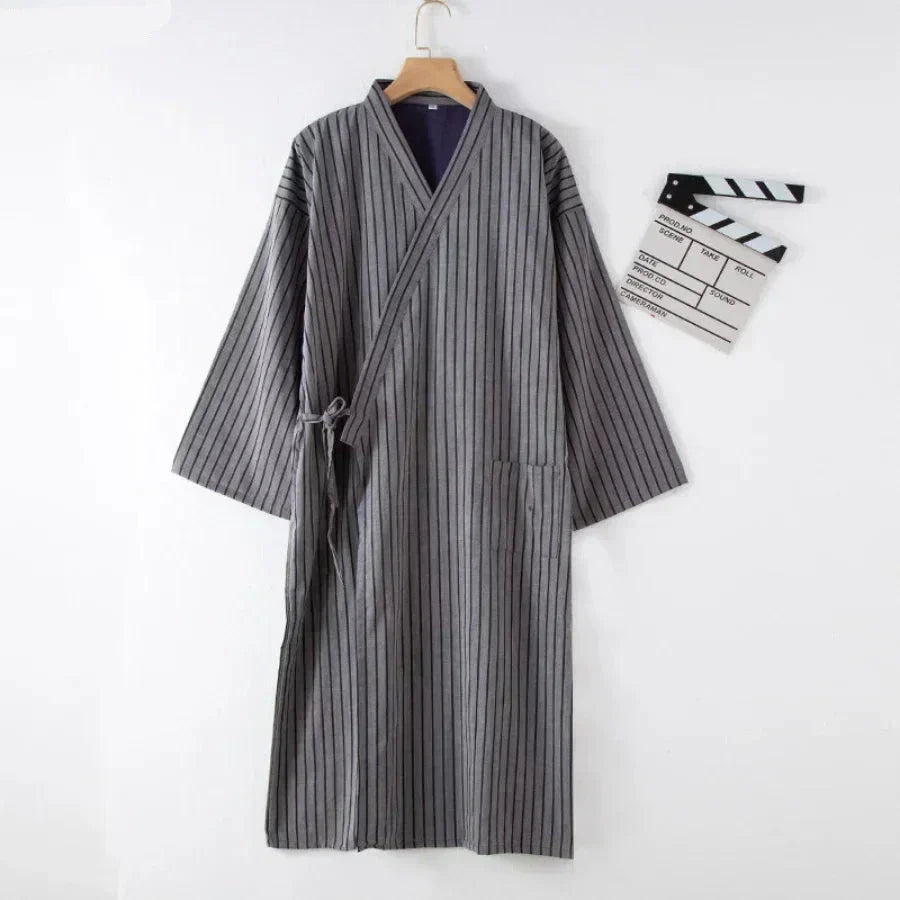 Maliben SleepRobe – Cotton Nightgown for Men 2024