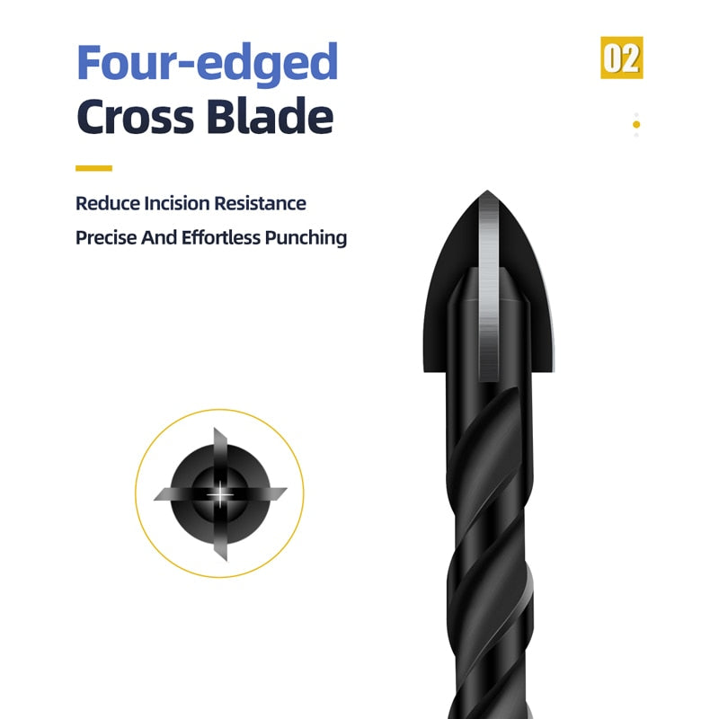Maliben | Heavy-Duty Mega Ultimate Cross Hex Drill Bit Set