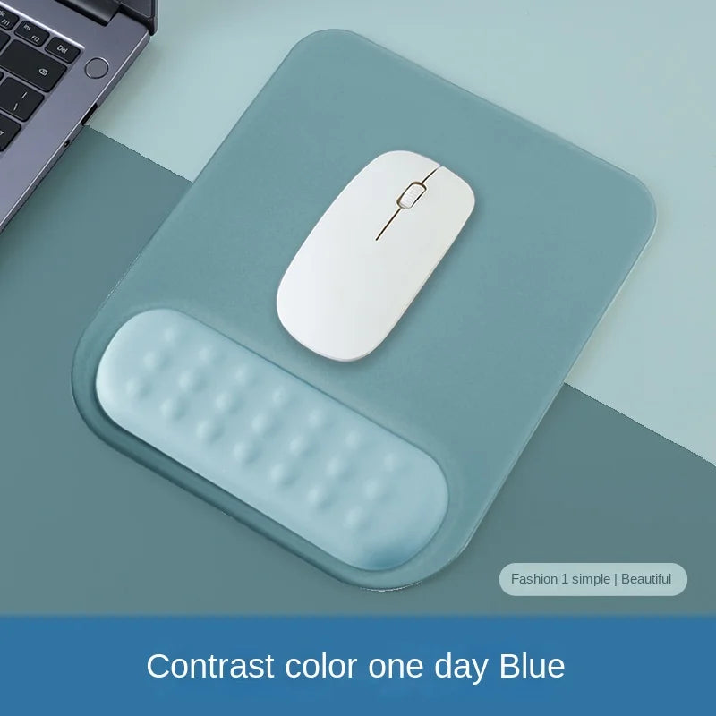 Maliben | Ergoloom Mouse Pad With Wrist Rest | Ergonomic & Non-Slip | Memory Foam & Anti-Slip Base | For Gaming & Office
