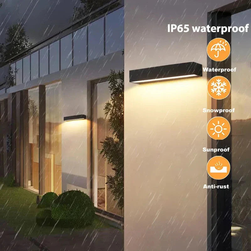 Maliben | Solar Wall Light Solavella | 16 Leds | Super Bright & Waterproof | For Garden, Balcony & House Wall | Warm & Cool White