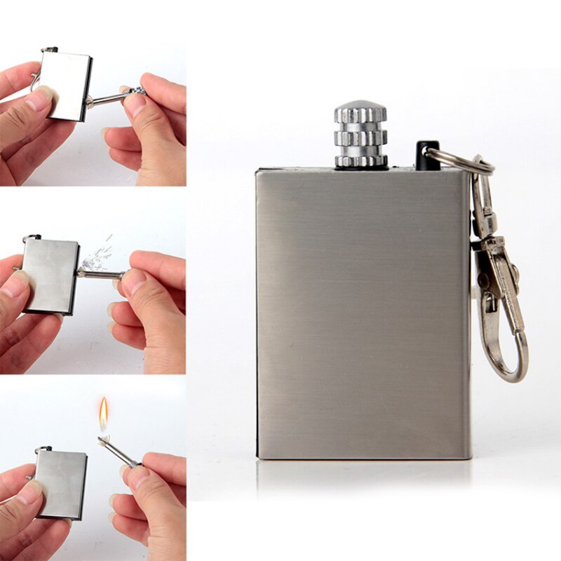 Maliben | Permanent Fire Stainless Steel Match Lighter