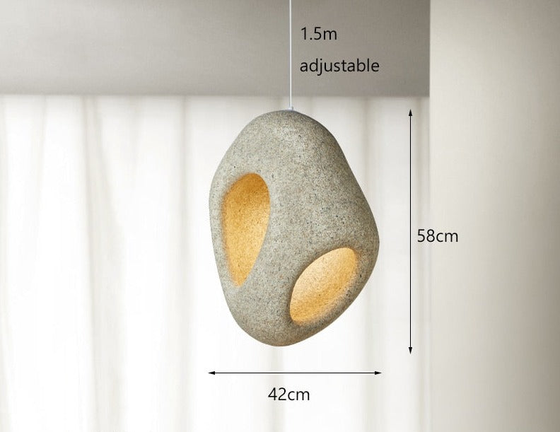 Maliben | Modern Creative Led Pendant Lamp Wabi Sabi