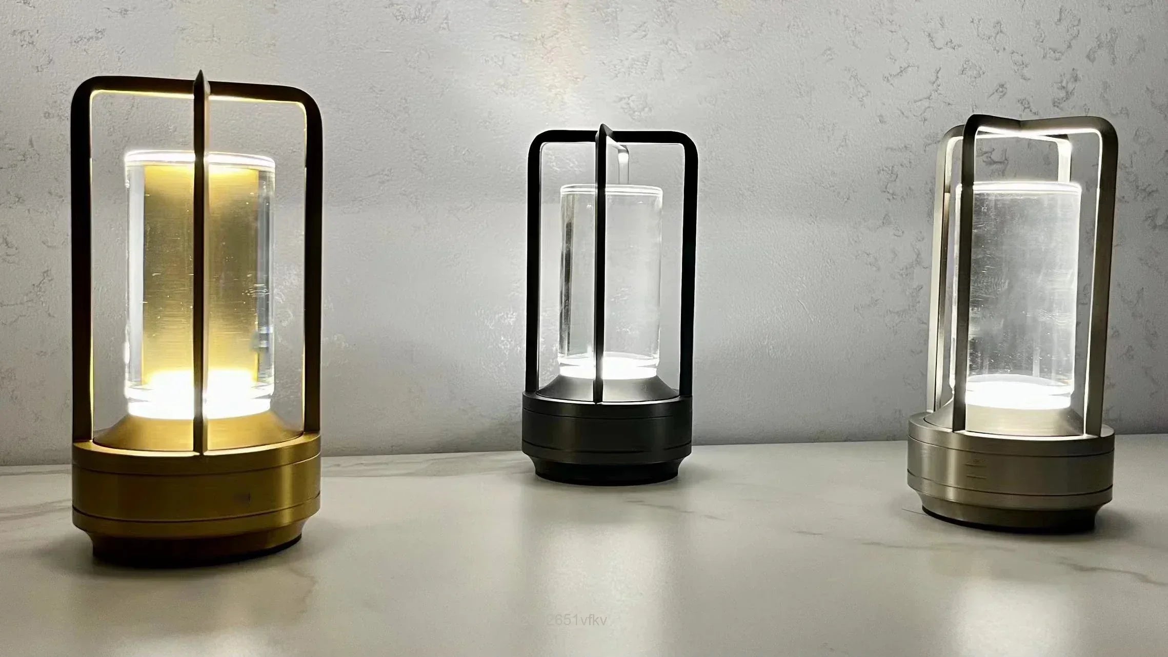 Maliben | Rechargeable Wireless Luxeglow Table Lamp - Elegant Wireless Lamp For Every Mood
