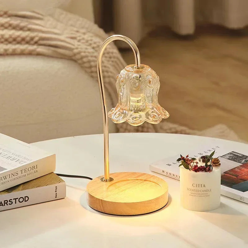 Maliben | Flower-Shaped Warm Audience Candle Warmer Lamp