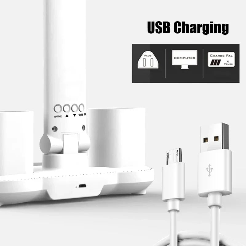 Maliben | 3in1 Multifunctional Four-Head Smart Table Lamp