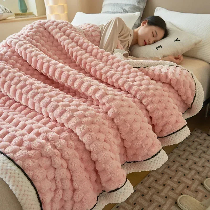 Maliben TurtleVelvet — Autumn Flannel Blanket
