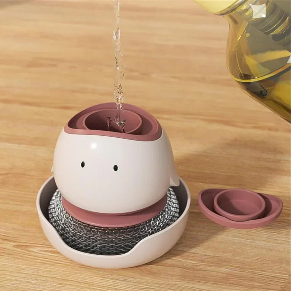 Maliben | Automatic Liquid Dispenser Dishwashing Brush