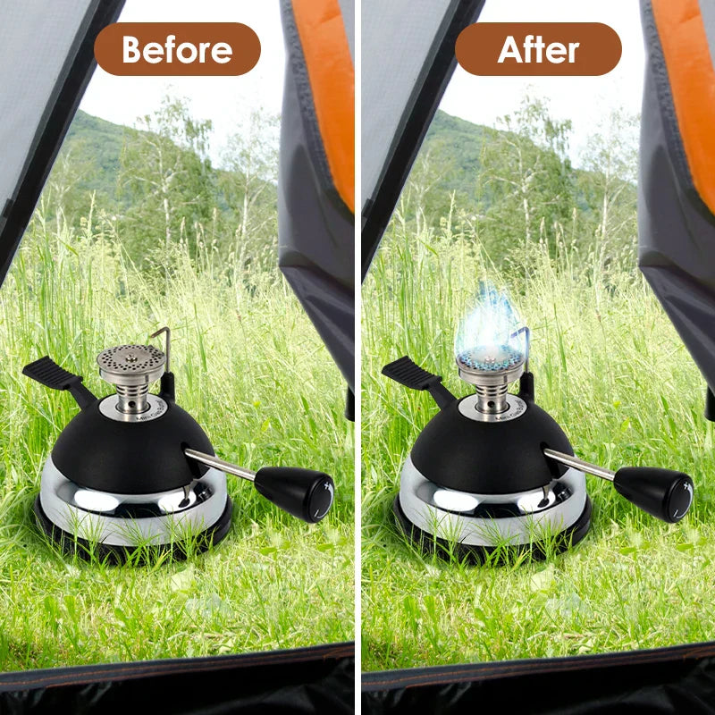 Maliben | Camping Ready Lightweight Mini Gas Burner