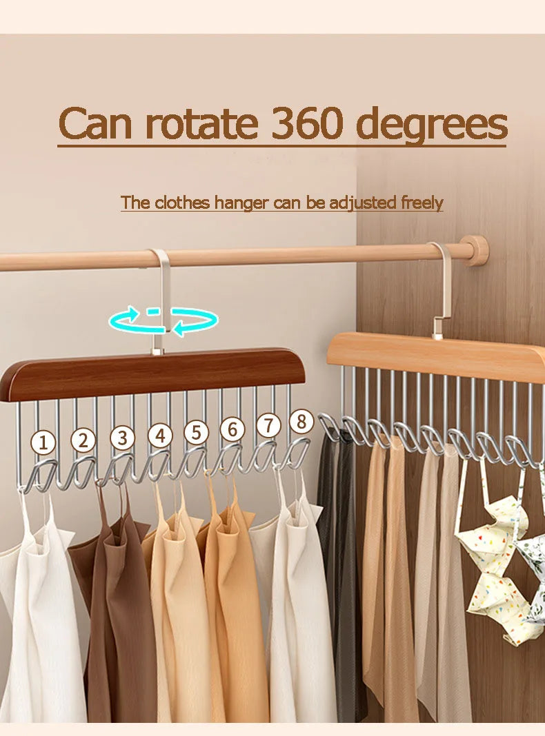 Maliben | Multi-Hook Space Saver Clothes Organizer Rack