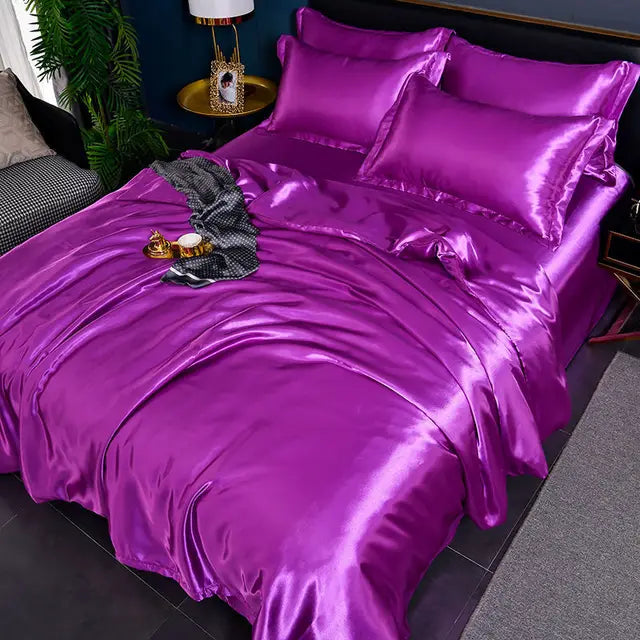 Maliben | Satinluxe Duvet Cover - Luxe Satin Duvet Cover For Your Bedroom
