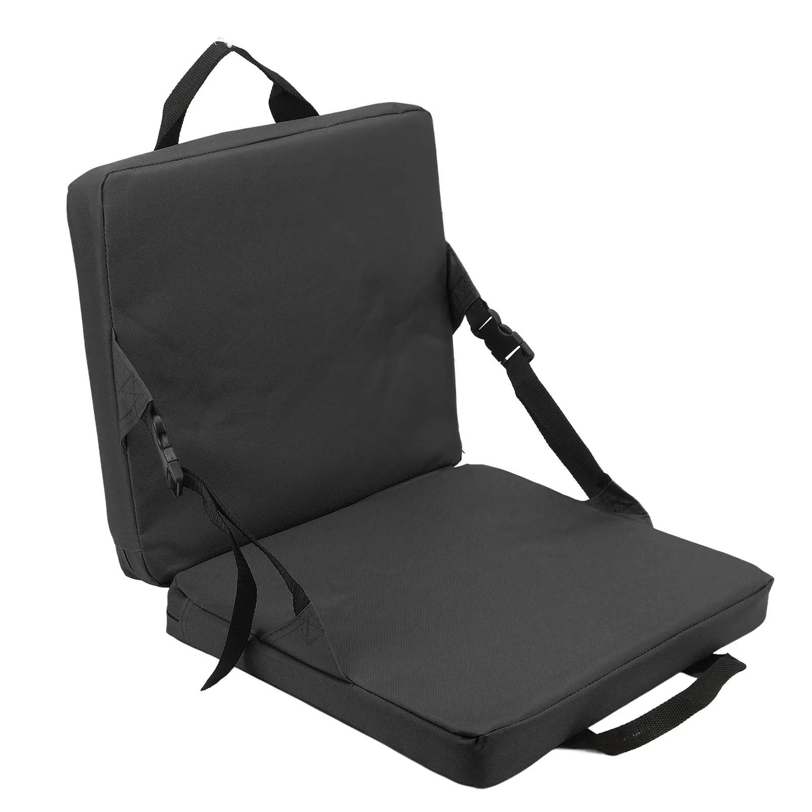 Maliben | Sitpure Folding Chair With Backrest | Padded Seat Cushion | Compact & ComFortable for Stadium, Beach & Park