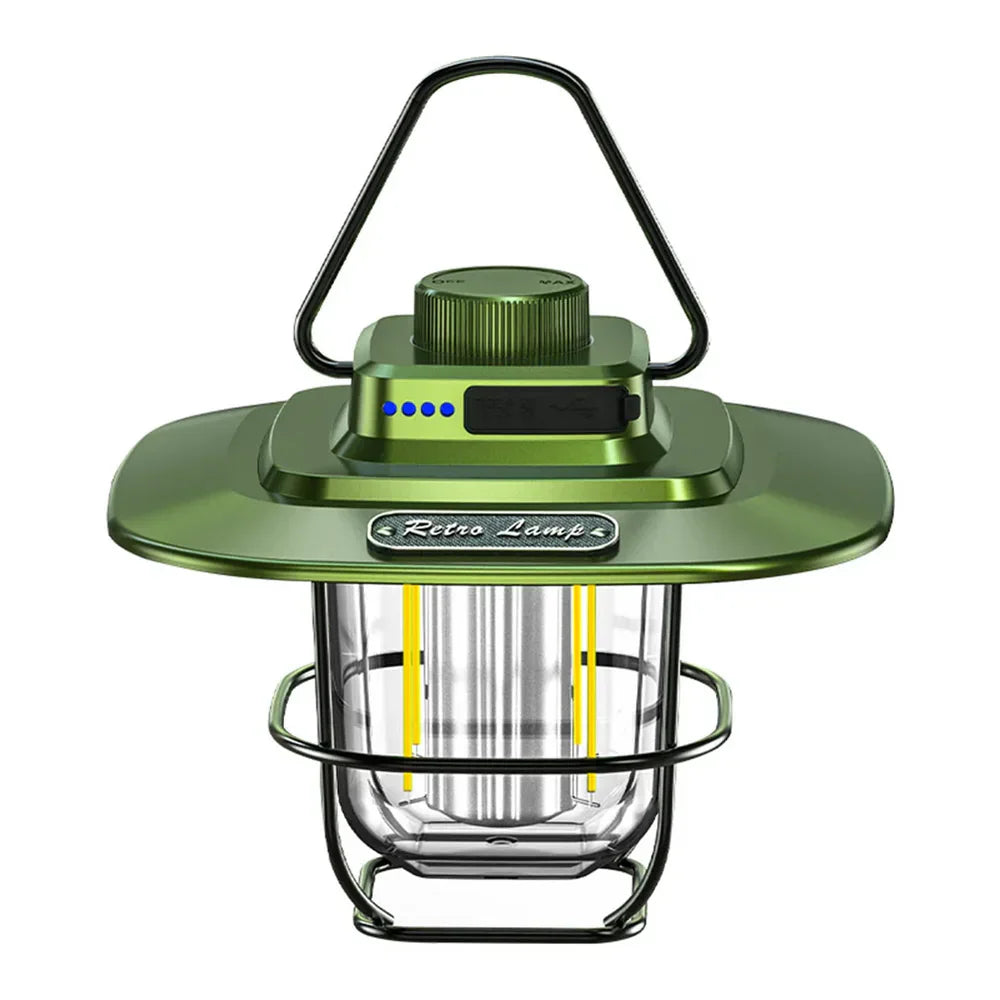 Maliben | Retro Rechargeable Led Camping Lantern - Nostalgiaglow