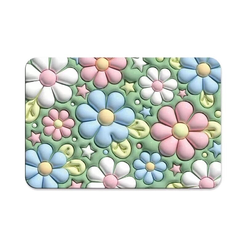 Maliben | Non-Slip Cartoon Colorful Fun Quick Water Absorbent Mat