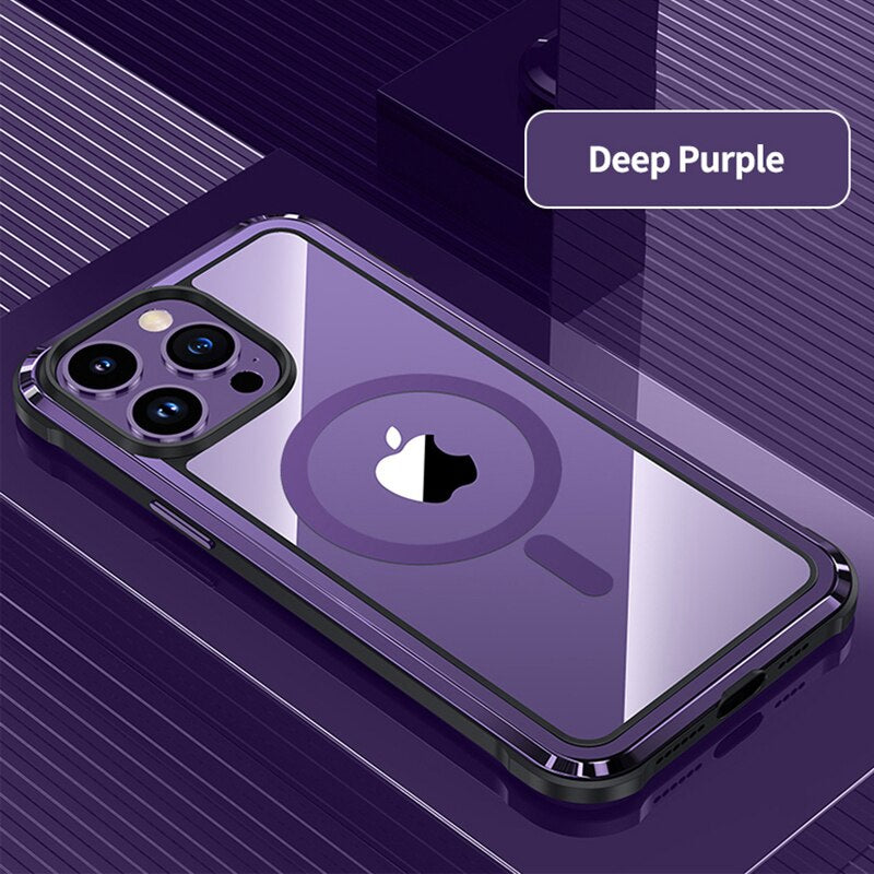 Maliben | Magic Armor Magnetic Charging Iphone Case