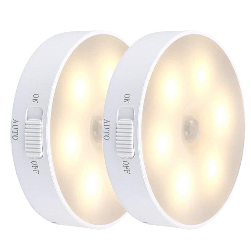Maliben | Sticky Led Motion Sensor Mini Night Lamp
