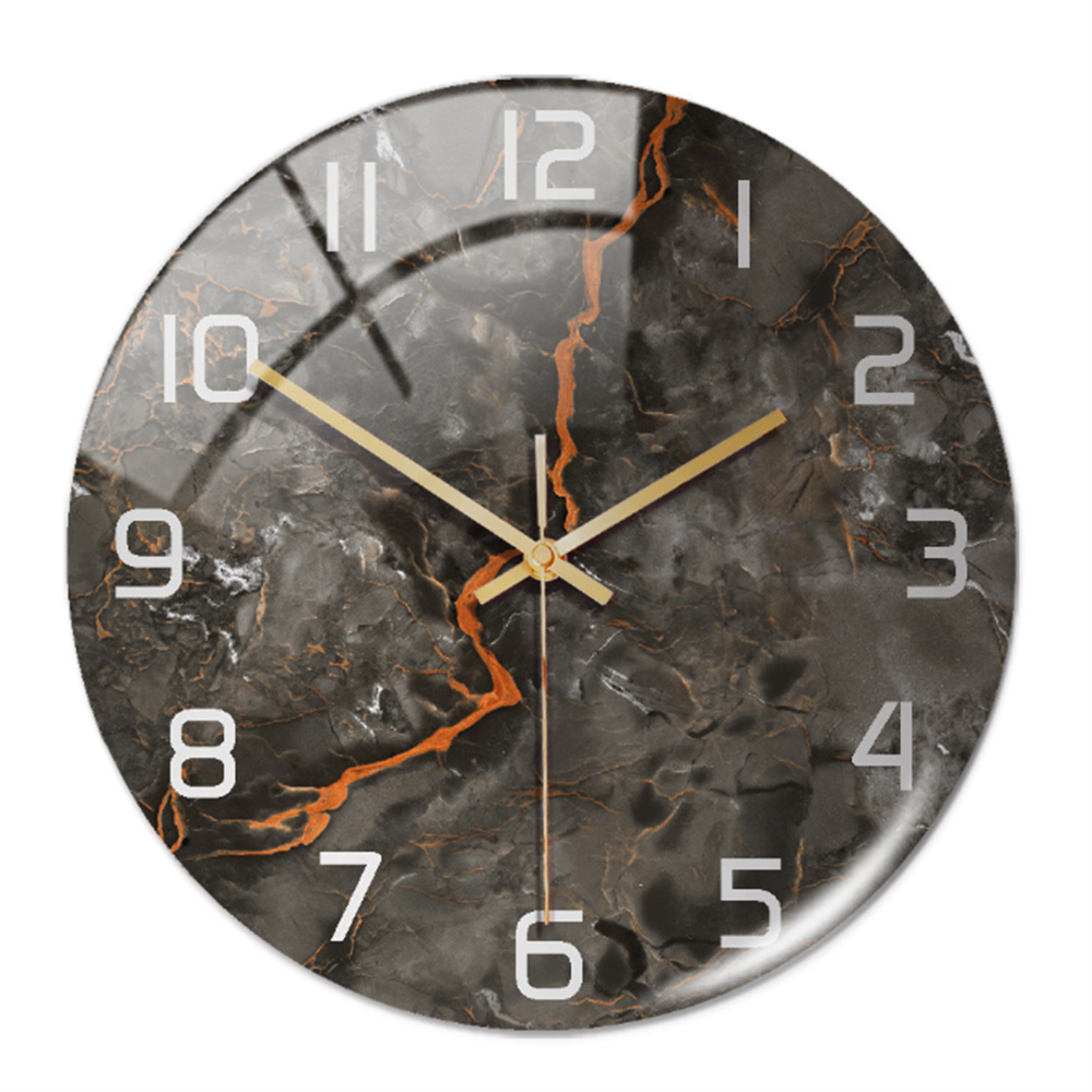 Maliben | Stylish Marble Wall Clock With Silent Mechanism