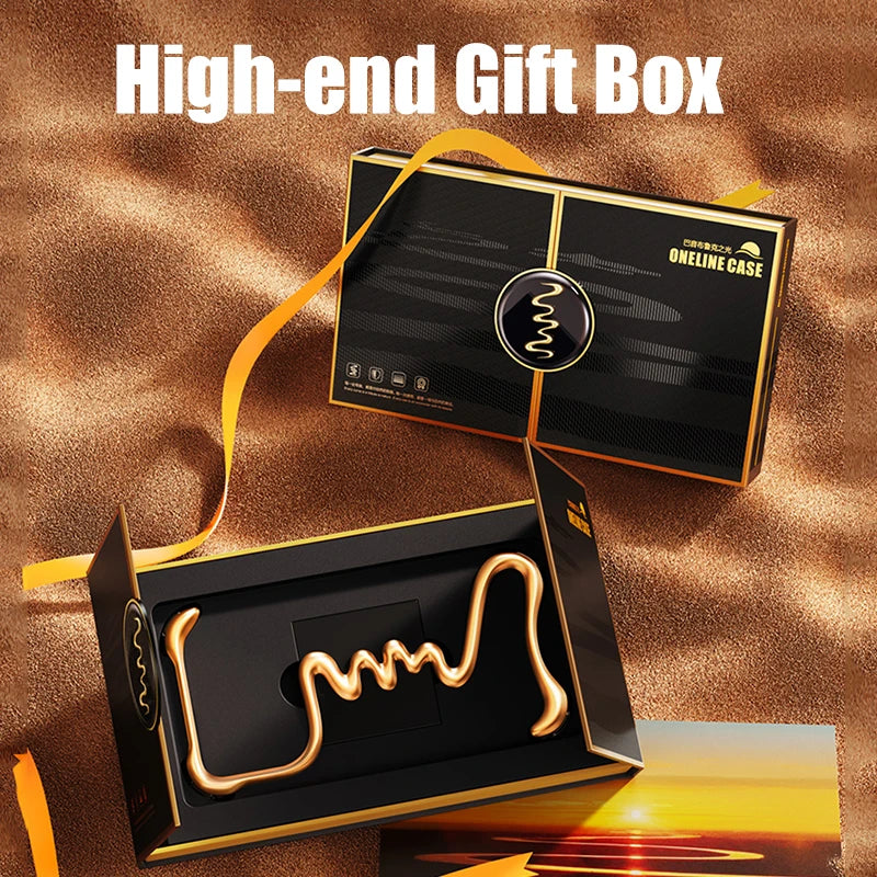 Maliben | Frameless Metal Track Bumper Iphone Case