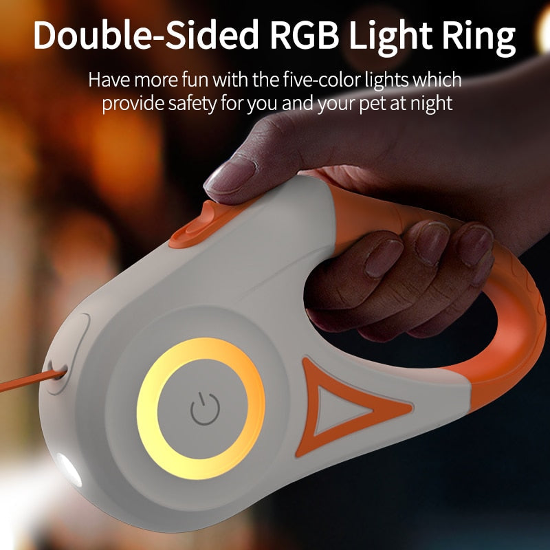 Maliben | Automatic Retractable Led Dog Leash
