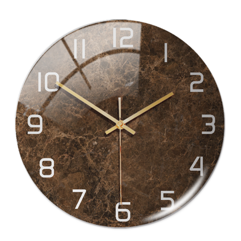 Maliben | Stylish Marble Wall Clock With Silent Mechanism