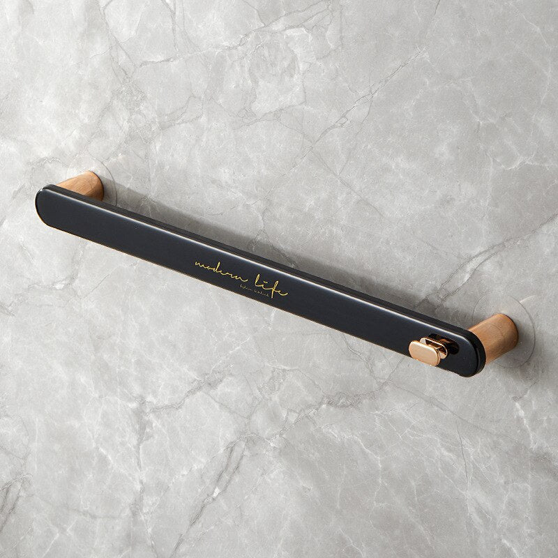 Maliben | Towel Bar Space Saving Bathroom Holder