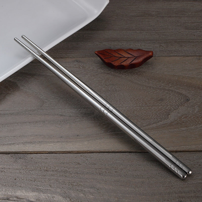 Maliben | So Fancy Stainless Steel Chopsticks 5 Pairs