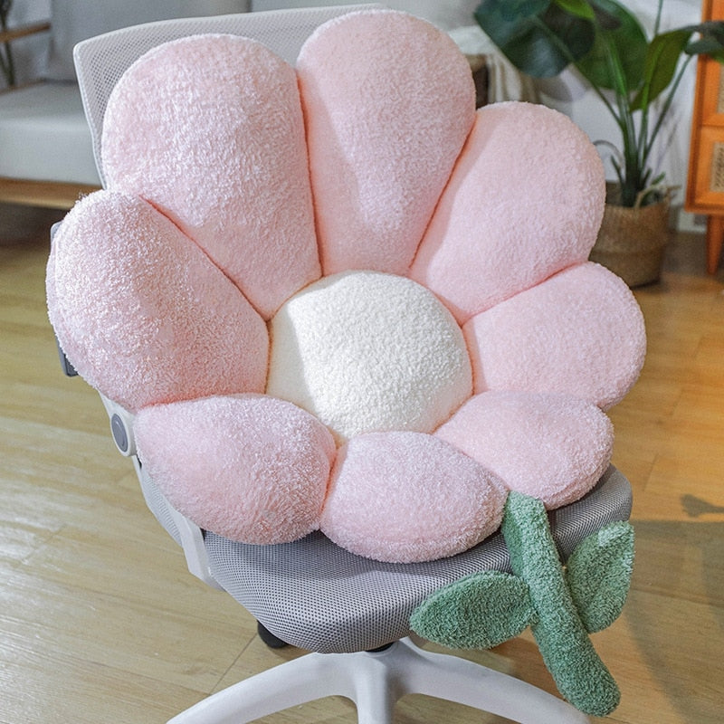Maliben | Golden Blossom Sunflower Soft Seat Cushion