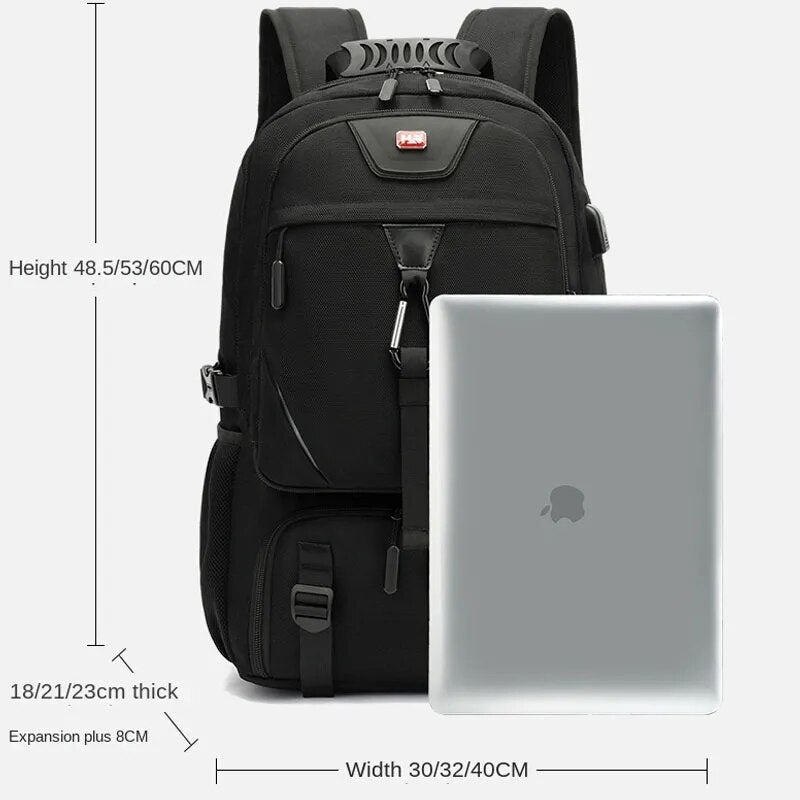 Maliben | Techtrek Pro Backpack - Backpack With Practical Usb Charging Port