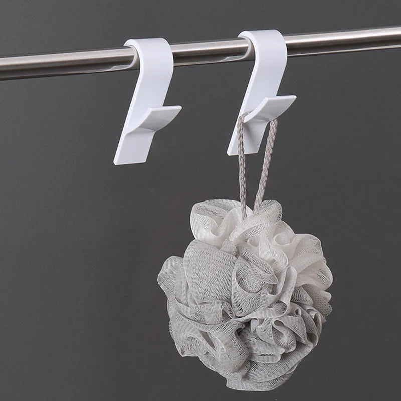 Maliben | Heathook Radiator Hooks Set | 4-Pack | Space-Saving & Transparent | For Bath & Kitchen
