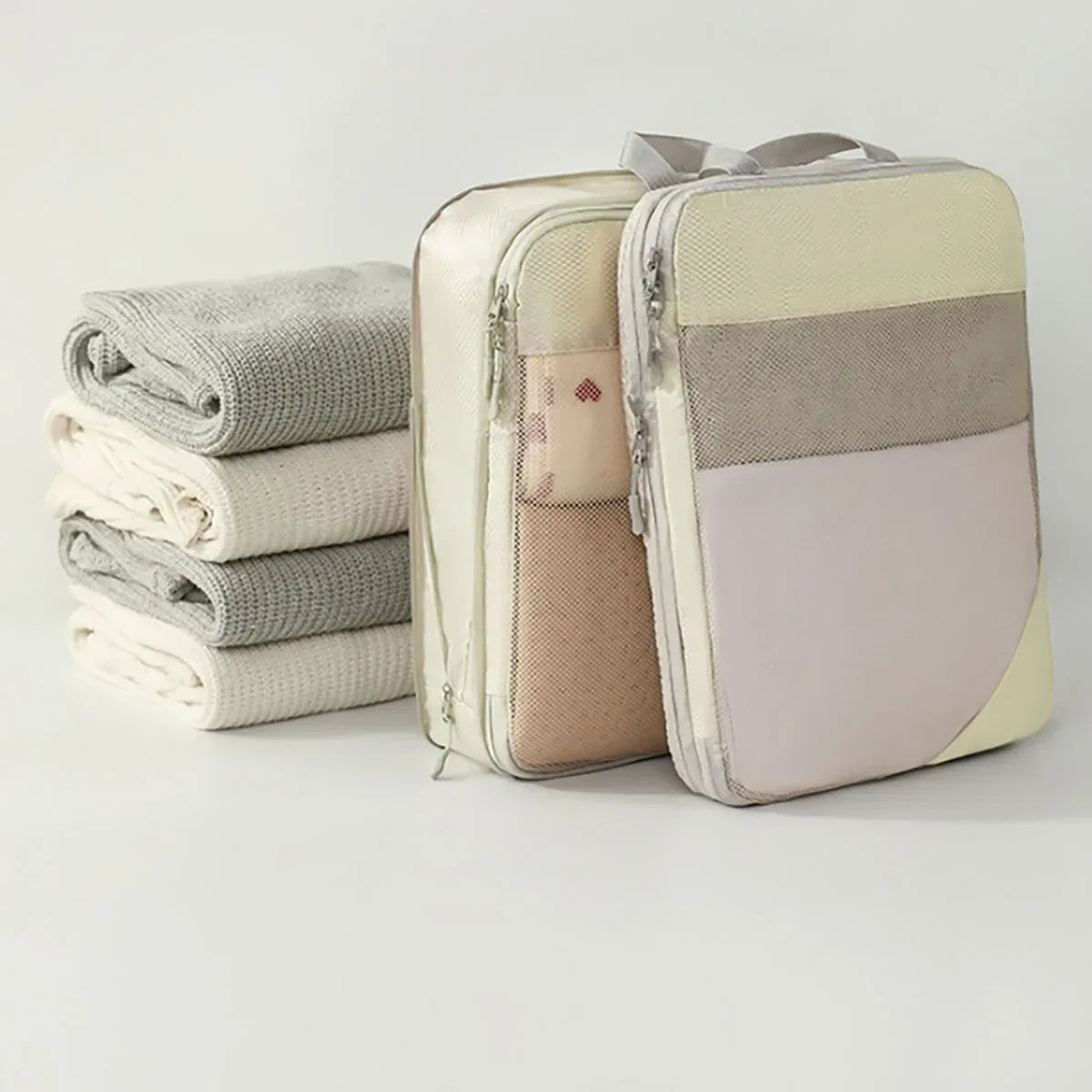 Maliben | Packnest Compression Organizer Set | 5-Piece | Space-Saving & Water-Repellent | Ideal For Travel & Everyday Use