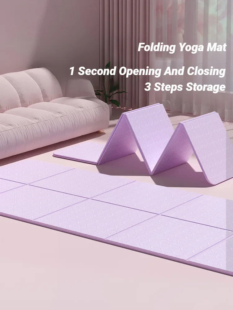 Maliben | Yogamat Flexfold | Foldable & Lightweight | Double-Sided Non-Slip | Eco-Friendly Tpe