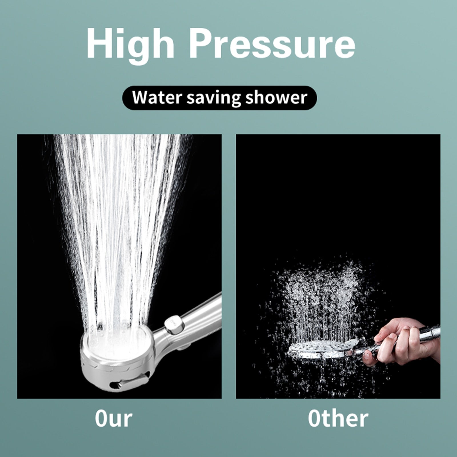 Maliben Shower head with temperature display on sale
