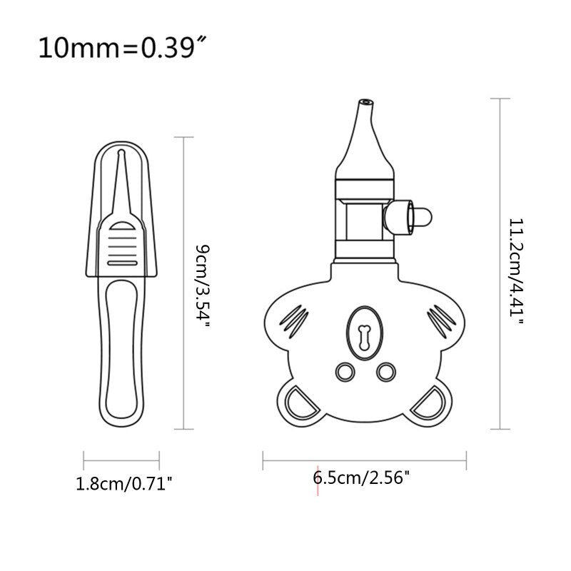 Maliben | Newborn Baby Easy Breathe Nose Vacuum Cleaner