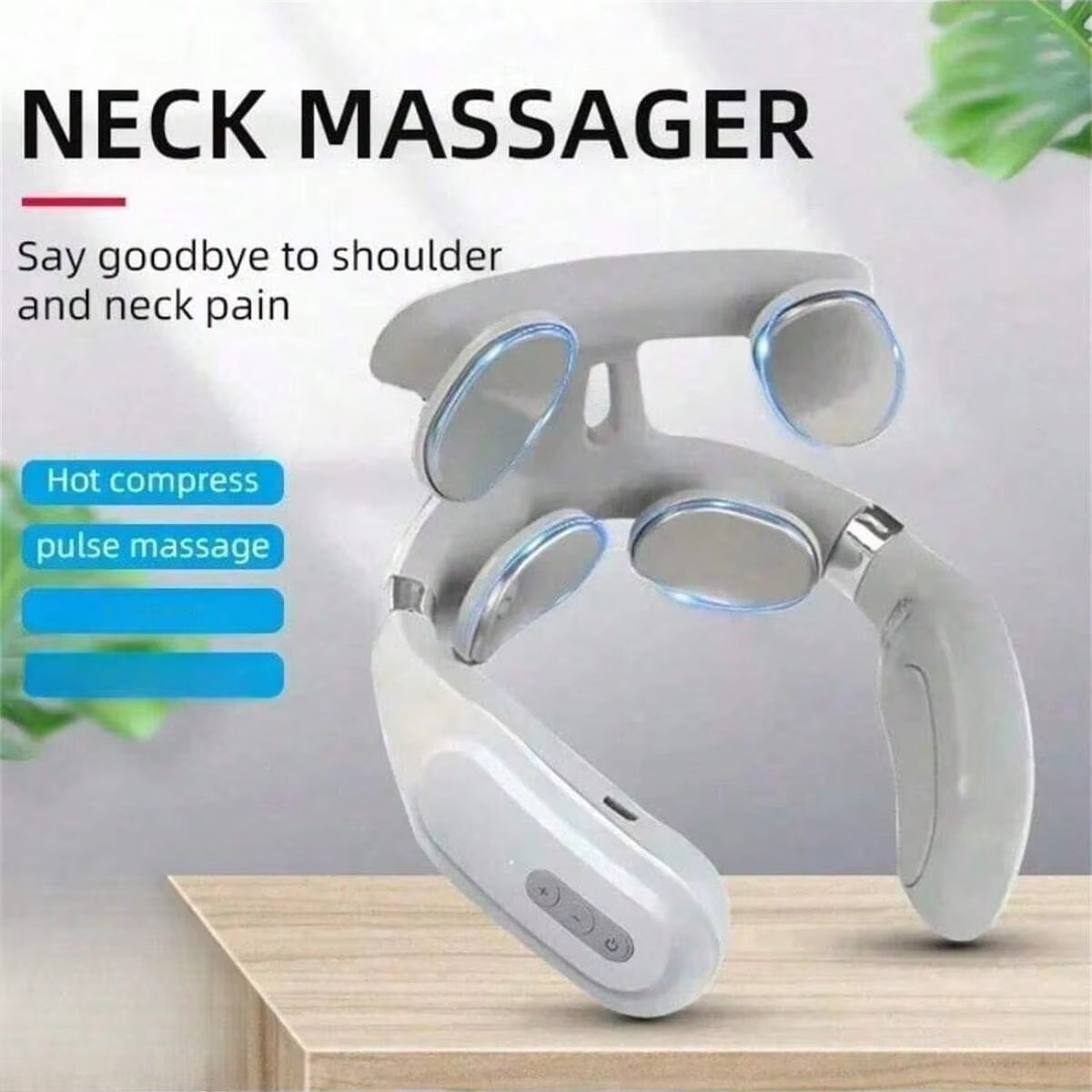 Maliben | Ultimate Relaxation Neck & Shoulder Massager, Usb Rechargeable