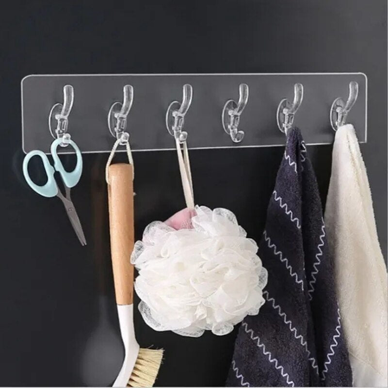 Maliben | Transparent Invisible Adhesive Simple Wall Hangers