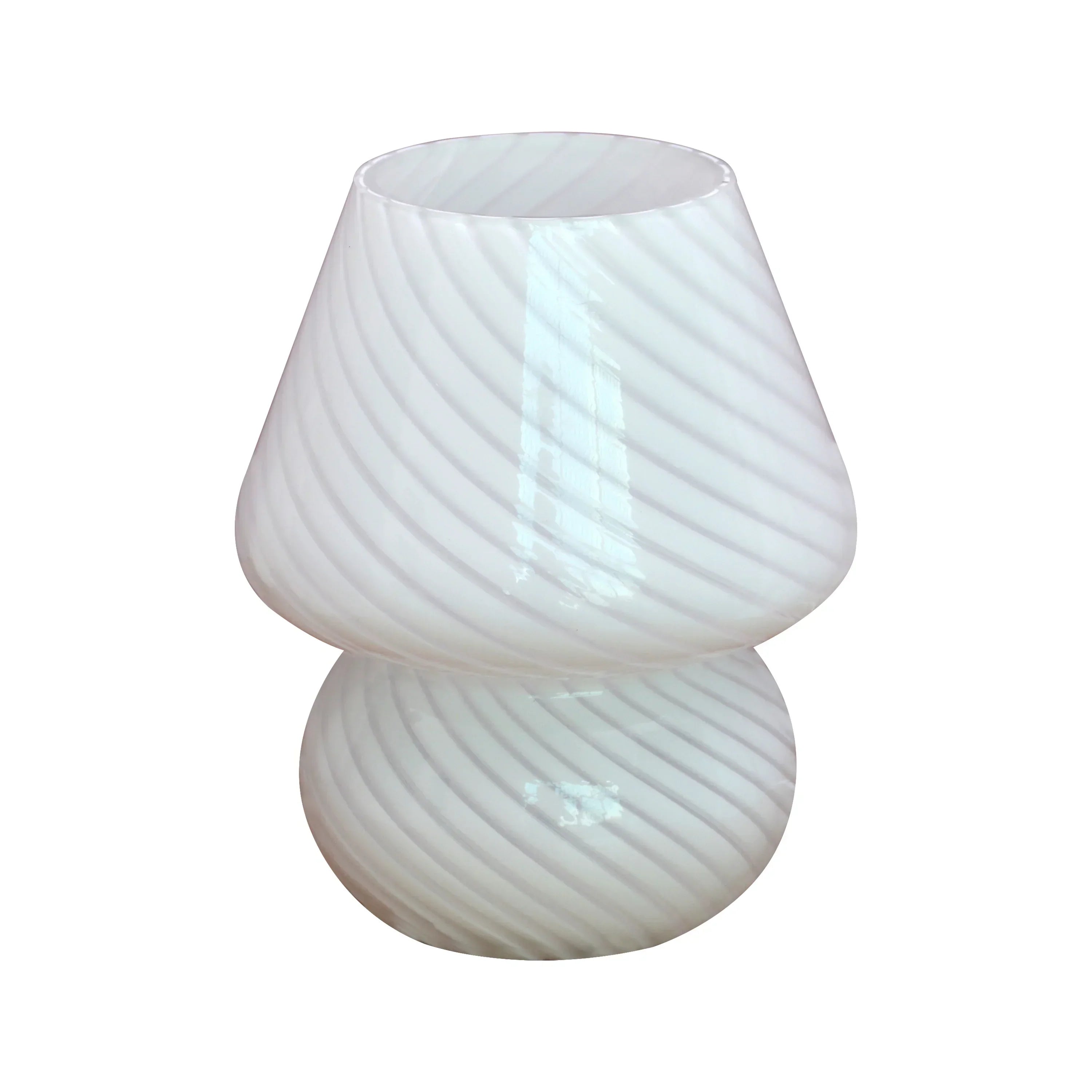 Maliben | Murano Table Lamp - Unique Glass Mushroom Desk Lamp For Magical Atmosphere