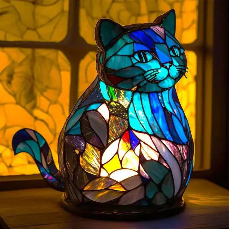 Maliben | Mosaiccritter - 3d Animal Lamp - Multicolor Tears - Retro Design