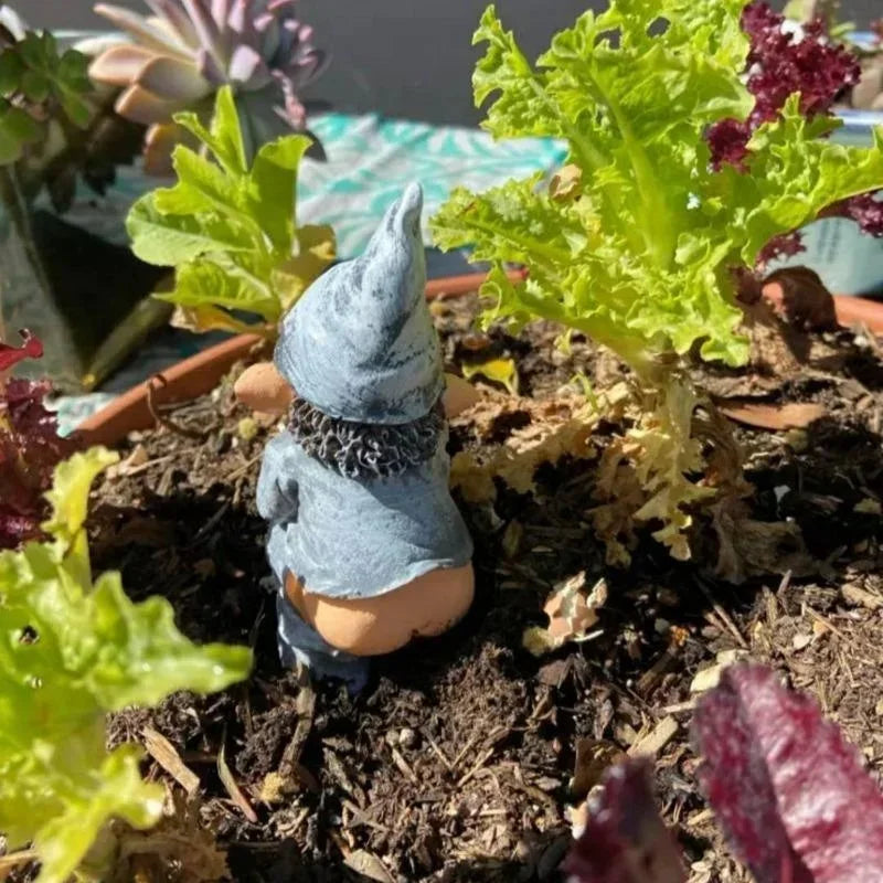 Maliben | Funny Gnome Figurine Made Of Resin For Garden And Lawn