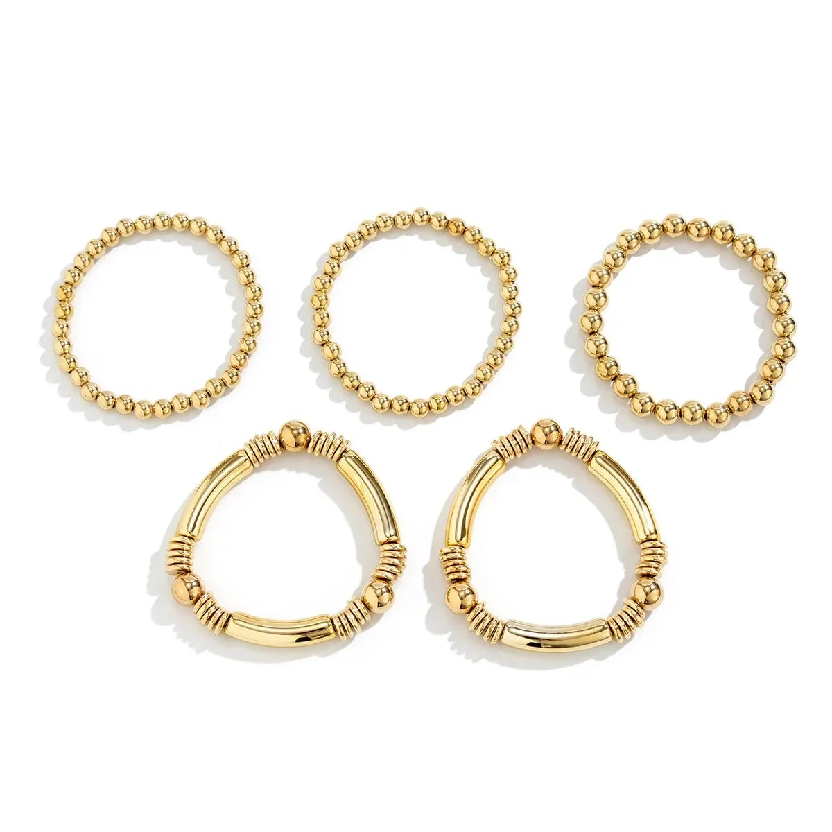 Maliben | 5pc Beaded Bracelet Stack Set