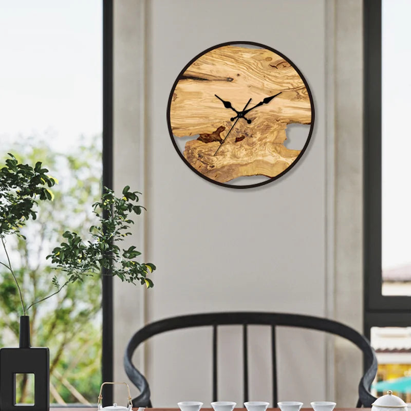 Maliben | Silent wall clock made of acrylic and wood