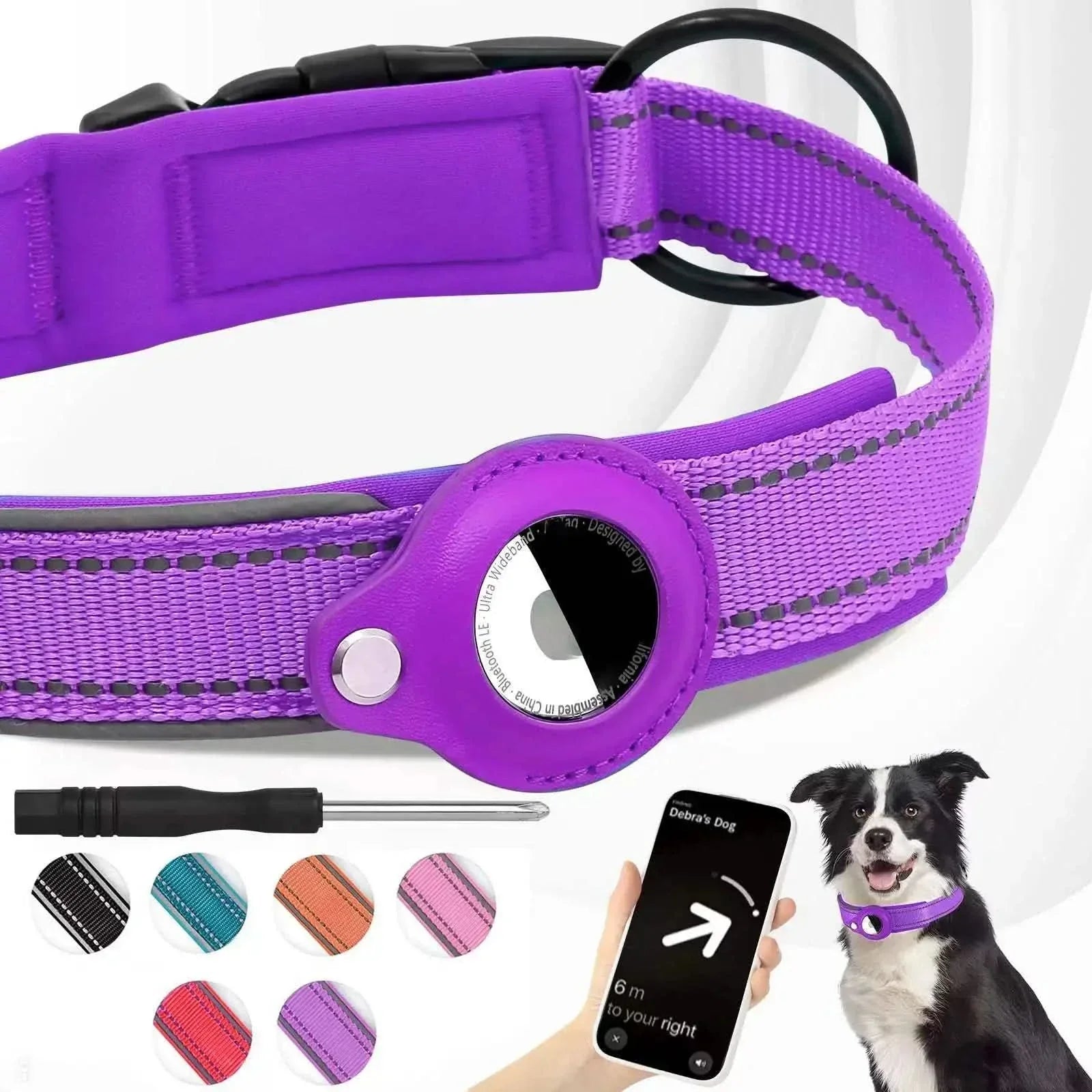 Maliben | LEAZO - AirTag Dog Collar