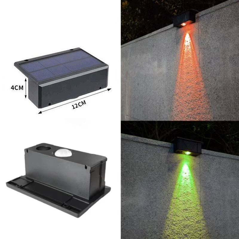 Waterproof Solar Led Wall Spotlight