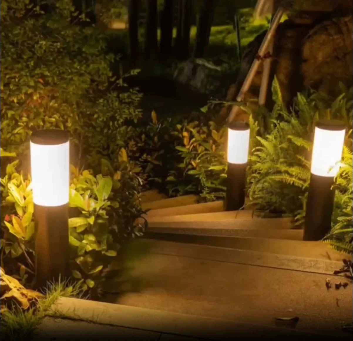 Solar Landscape Ground Stake Garden Camping Lawn Light